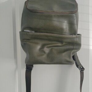 Matt & Nat olive green backpack